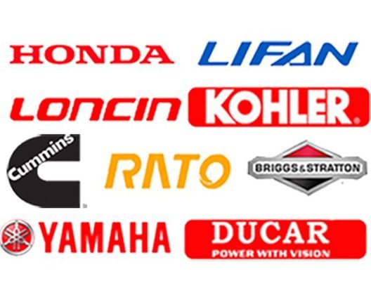International well-know brands diesel engines available