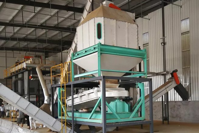 Wood pellets production line in Indonesia