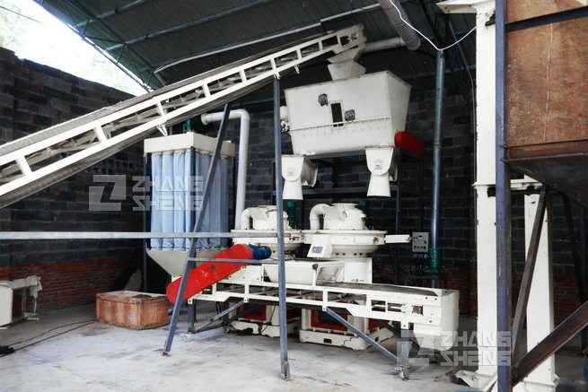 Biomass pellet production line in  Thailand