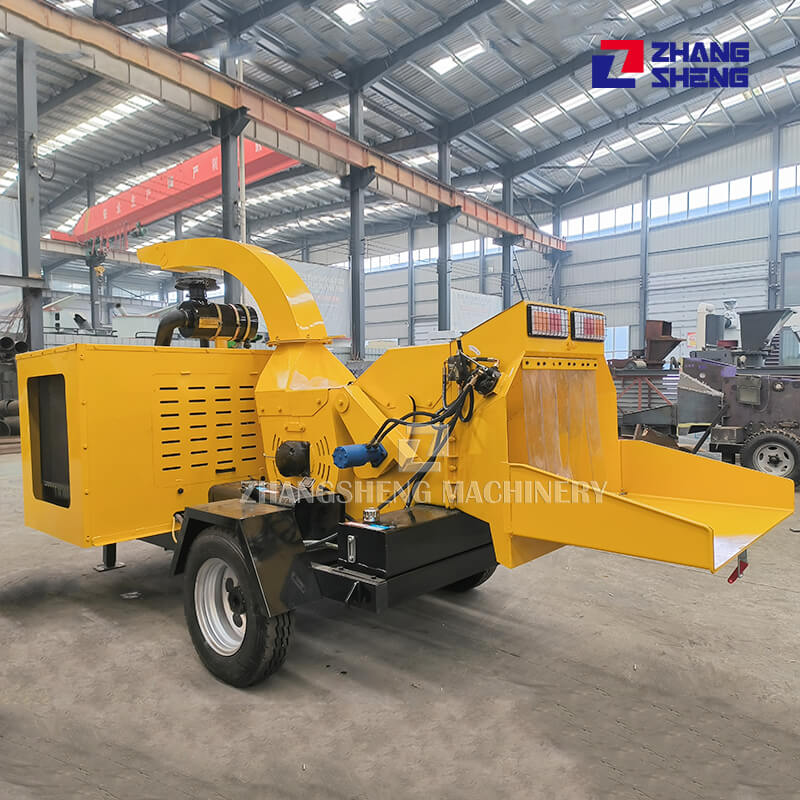 Introduction of wood chipper machine